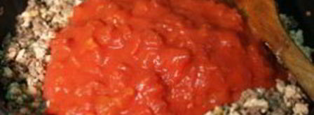 лазанья с мясом и овощами. Шаг 2