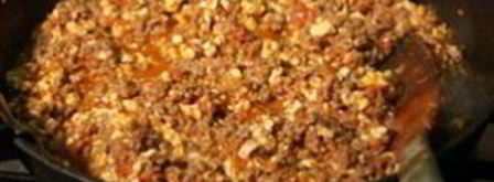 лазанья с мясом и овощами. Шаг 3