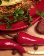 Лазанья с семгой