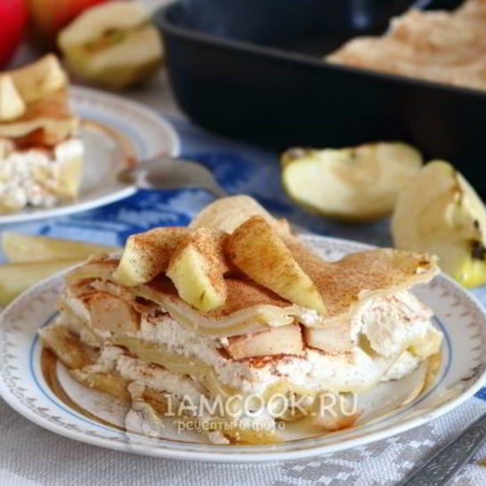 Рецепт лазаний с творогом