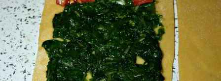 лазанья со шпинатом на домашнем тесте. Шаг 3