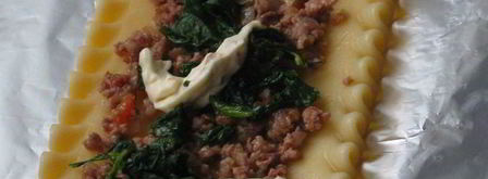 лазанья в рулетиках. Шаг 4