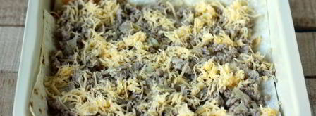 ленивая лазанья с грибами. Шаг 9