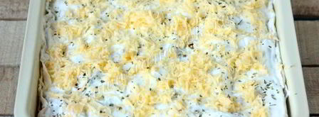 ленивая лазанья с грибами. Шаг 10