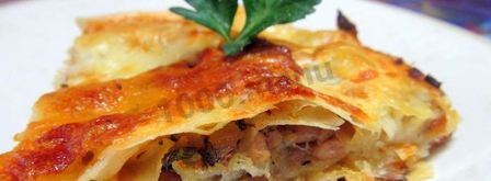 ленивая лазанья с лавашом. Шаг 21