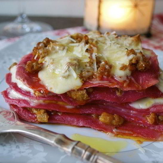 Рецепт мини-лазаний сердце