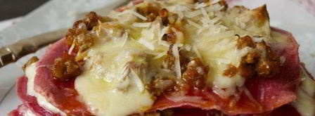 мини-лазанья сердце. Шаг 17