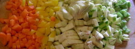 овощная лазанья с томатным соусом. Шаг 2