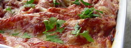 овощная лазанья с томатным соусом. Шаг 9