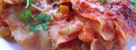 овощная лазанья с томатным соусом. Шаг 10