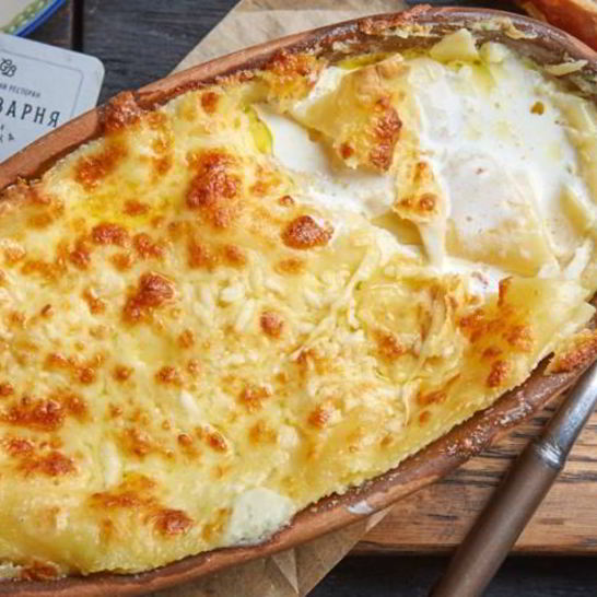 Рецепт сырной лазанья