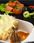 Сытная овощная лазанья