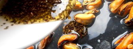 быстрые спагетти с мидиями. Шаг 11