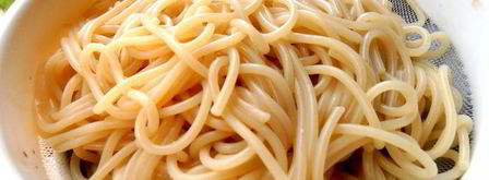 быстрые спагетти с мидиями. Шаг 12