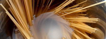 быстрые спагетти с мидиями. Шаг 3