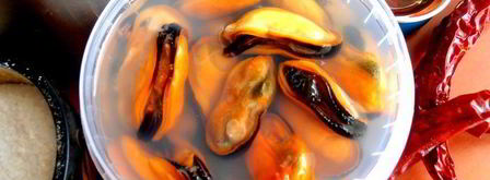 быстрые спагетти с мидиями. Шаг 4