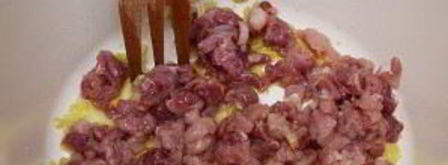 фаршированные конкильони с курицей. Шаг 3