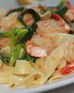 Флорентийская паста с креветками