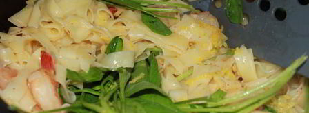 флорентийская паста с креветками. Шаг 7