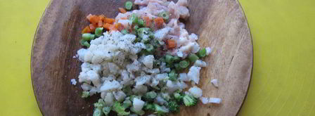 каннеллони с курицей и овощами. Шаг 3