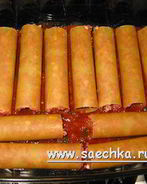 Каннеллони с мясом