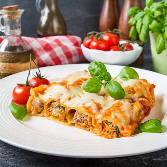 Рецепт каннелоней с индейкой и брокколи