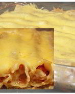 Каннелони с куриным фаршем