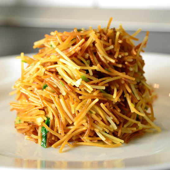 Рецепт хрустящей жареной лапши