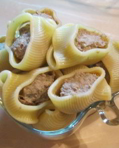 Макароны фаршированные