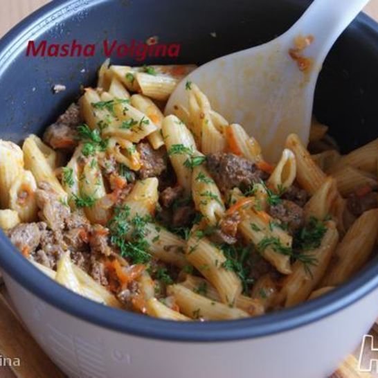 Рецепт макарон по-флотски в мультиварке