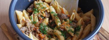 макароны по-флотски в мультиварке. Шаг 7