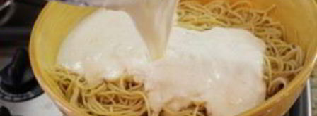 макароны под сливочным соусом. Шаг 6