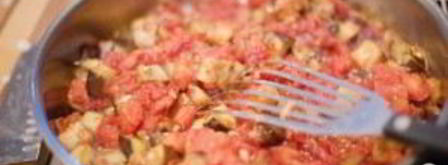 макароны с баклажанами. Шаг 12