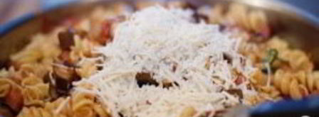 макароны с баклажанами. Шаг 15