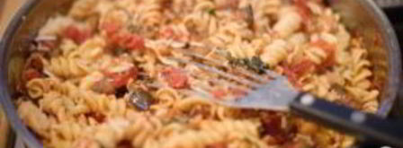 макароны с баклажанами. Шаг 16