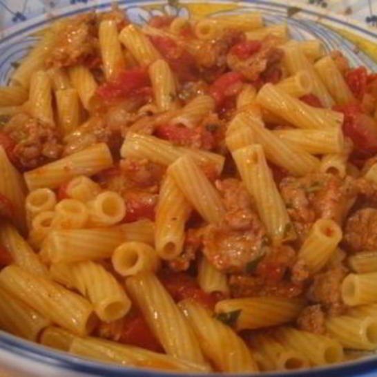 Рецепт макарон с фаршем и томатным соусом