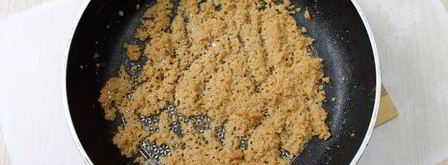 макароны с сыром и хрустящей крошкой. Шаг 4