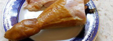 макароны со свиным сердцем и копченой курицей. Шаг 3