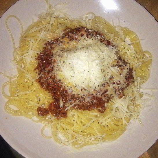 Рецепт пасты болоньезе