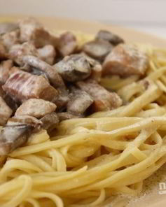 Паста из свинины со сливками