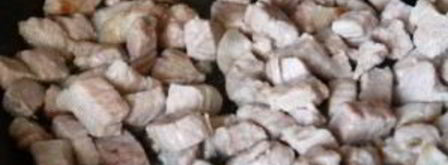 паста из свинины со сливками. Шаг 2