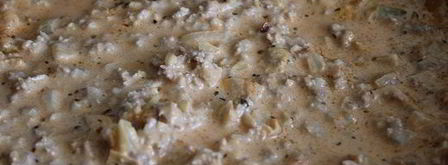 паста пенне с мясным фаршем в сметанно-томатном соусе. Шаг 7