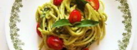 паста с авокадо и помидорами. Шаг 6