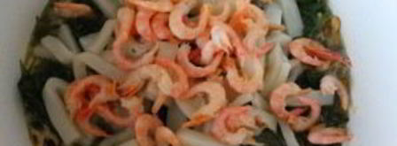 паста с чернилами каракатицы и морепродуктами. Шаг 5