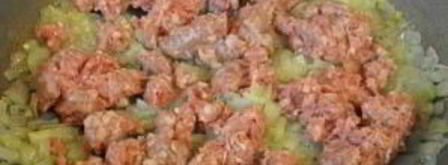 паста с фаршем и томатной пастой. Шаг 4