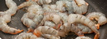 паста с креветками и базиликом. Шаг 2