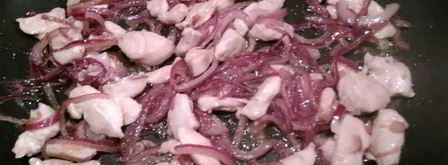 паста с курицей и грибами. Шаг 3