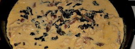 паста с курицей в сливочном соусе. Шаг 7