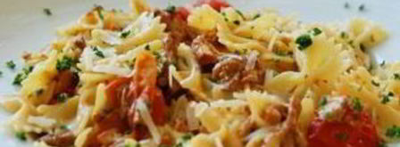 паста с лисичками в сливочном соусе. Шаг 4