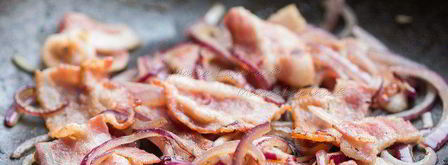 паста с оливками, беконом и фетой. Шаг 5